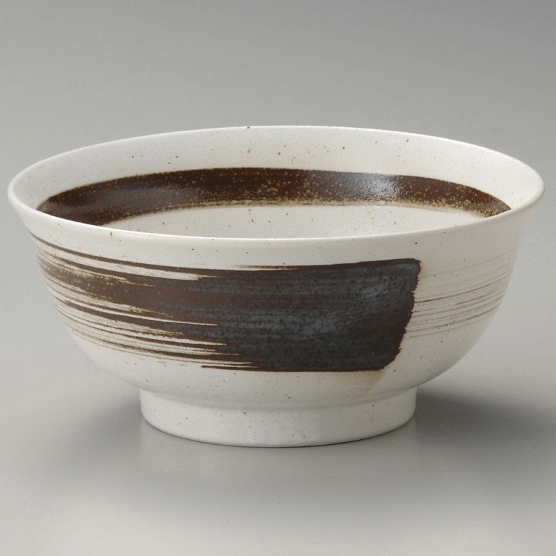 金正陶器 サビ刷毛多用丼(中) 1個(ご注文単位1個)【直送品】