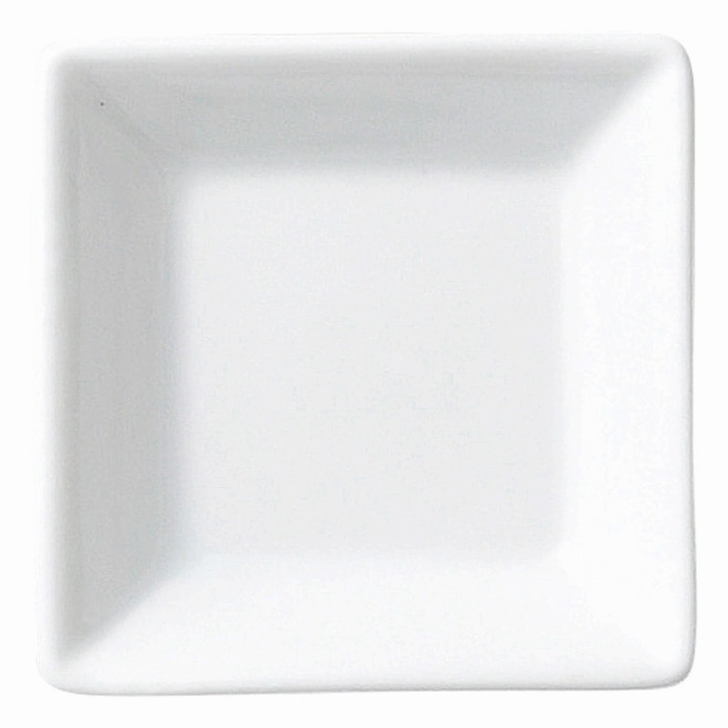 金正陶器 スタイル 白角小皿 1個(ご注文単位1個)【直送品】