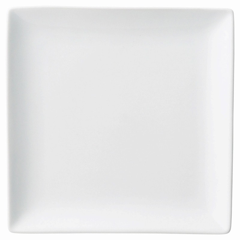 金正陶器 スタイル 白17㎝角皿 1個(ご注文単位1個)【直送品】