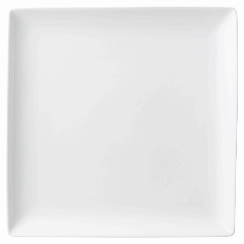 金正陶器 スタイル 白27㎝角皿 1個(ご注文単位1個)【直送品】