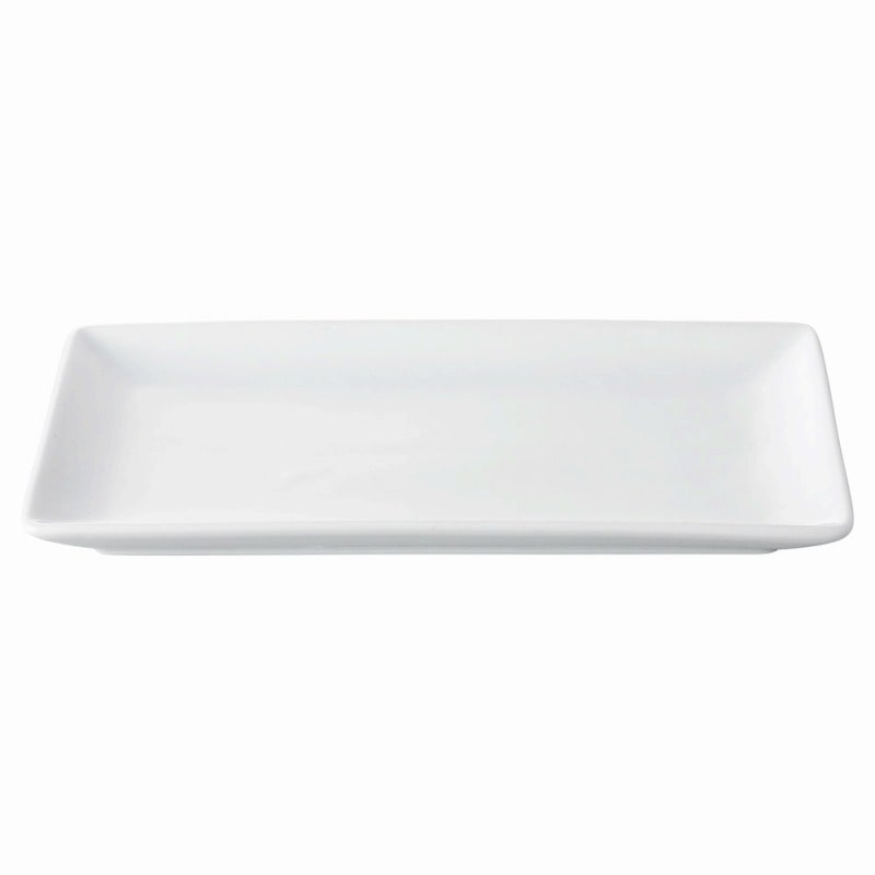 金正陶器 スタイル 白20㎝長角皿 1個(ご注文単位1個)【直送品】