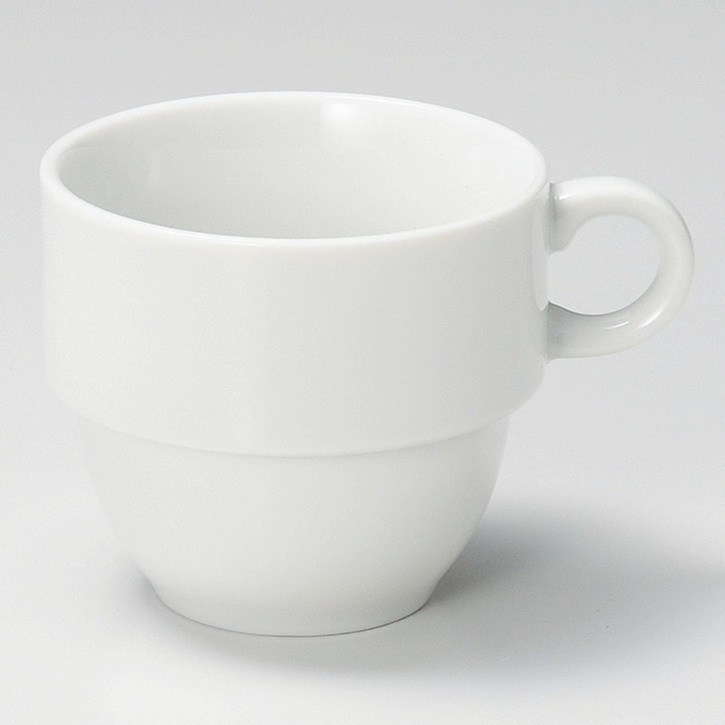 金正陶器 トールスタックマグカップ(白) 1個(ご注文単位1個)【直送品】