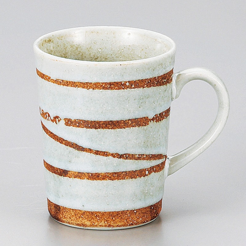 金正陶器 白渦マグカップ 1個(ご注文単位1個)【直送品】