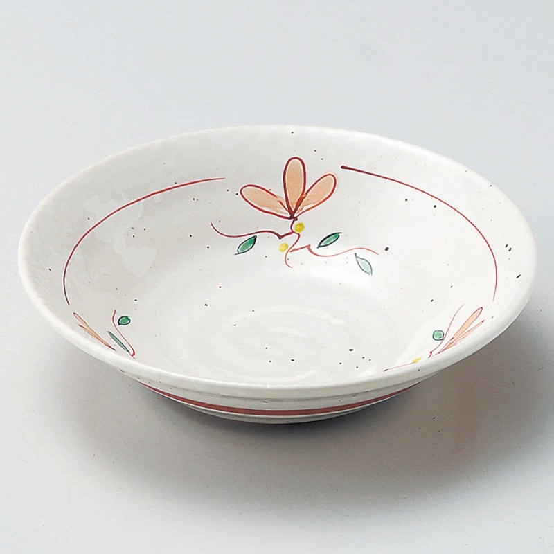 金正陶器 粉引花絵向付 1個（ご注文単位1個）【直送品】