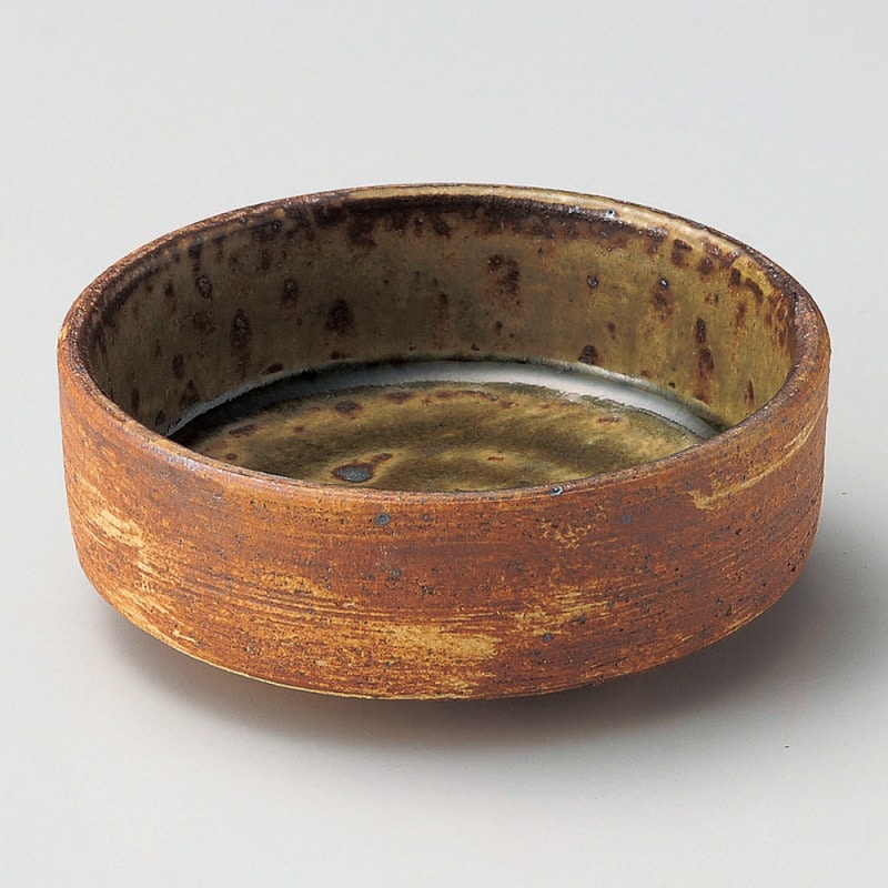 金正陶器 備前灰釉丸鉢 1個（ご注文単位1個）【直送品】