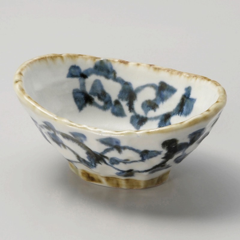 金正陶器 タコ唐草舟小鉢 1個（ご注文単位1個）【直送品】