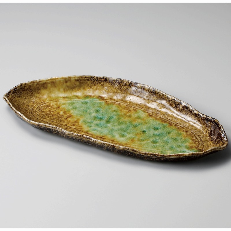 金正陶器 岩清水変り長皿 1個（ご注文単位1個）【直送品】
