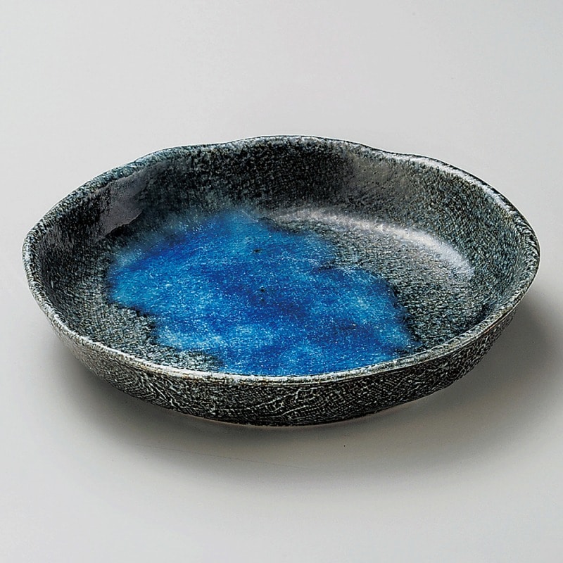 金正陶器 深海70浅鉢 1個(ご注文単位1個)【直送品】
