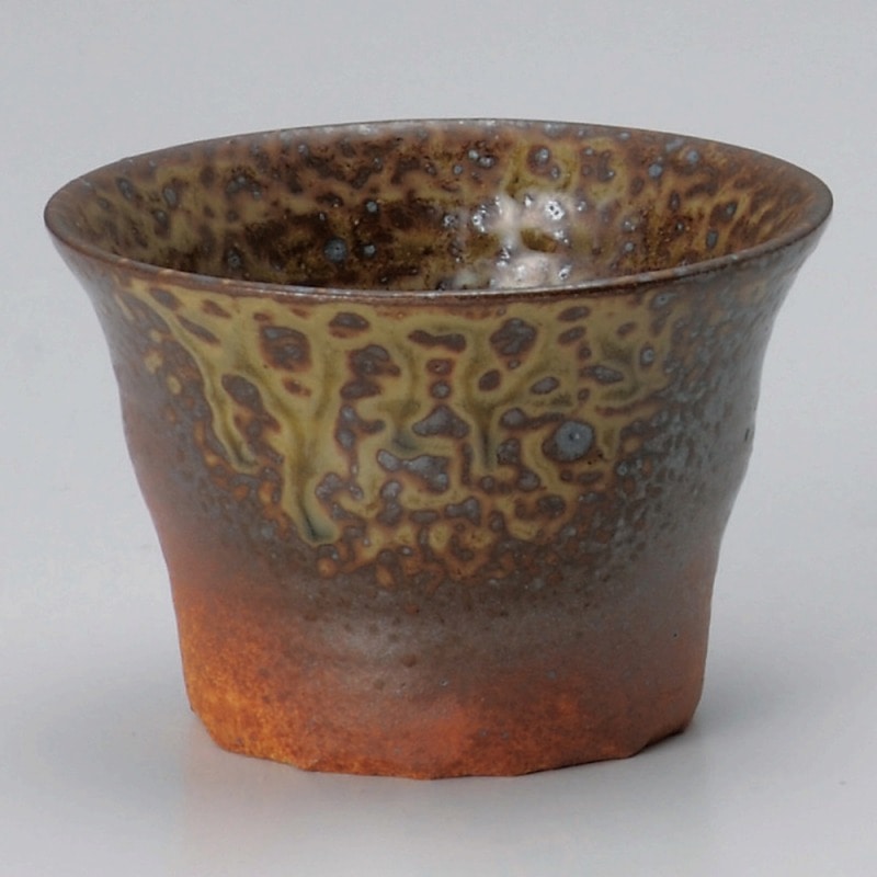 金正陶器 備前風焼酎カップ(小) 1個(ご注文単位1個)【直送品】