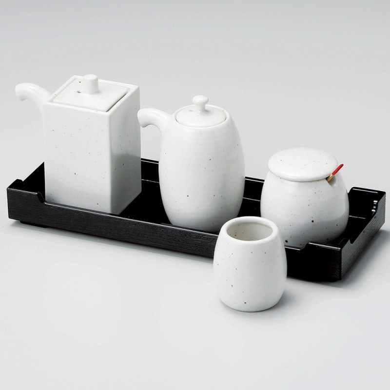 金正陶器 黒 カスター盆 1個(ご注文単位1個)【直送品】