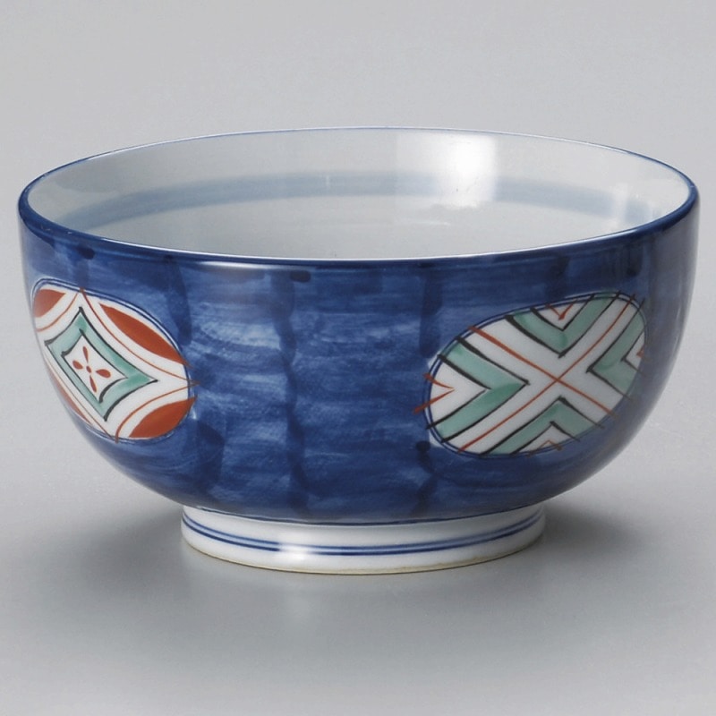 金正陶器 染錦菱紋5.0多用丼 1個(ご注文単位1個)【直送品】