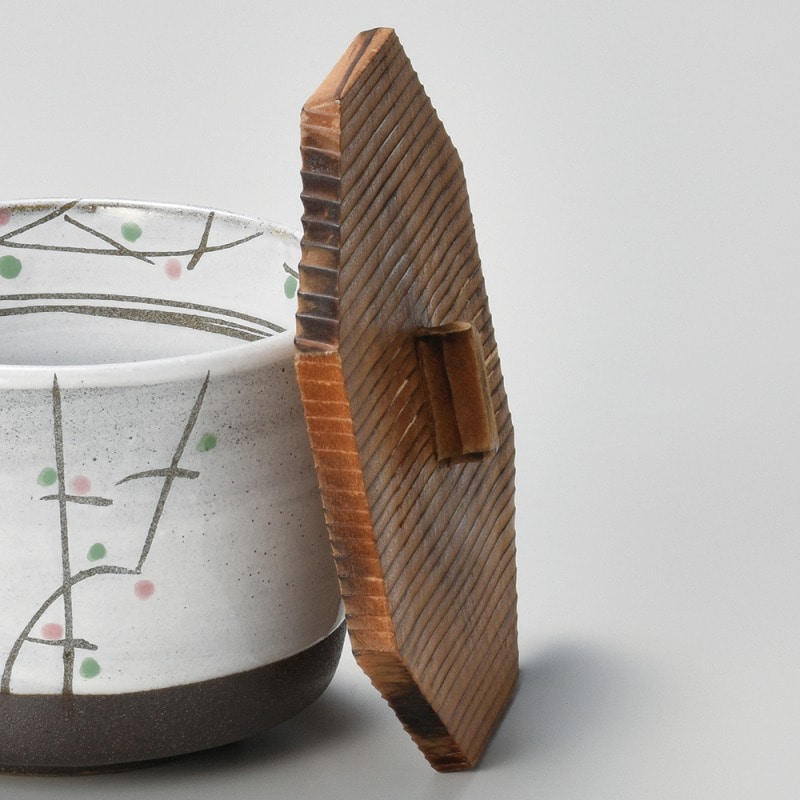 金正陶器 あけぼの木蓋 1個　※木蓋単品のみ（ご注文単位1個）【直送品】