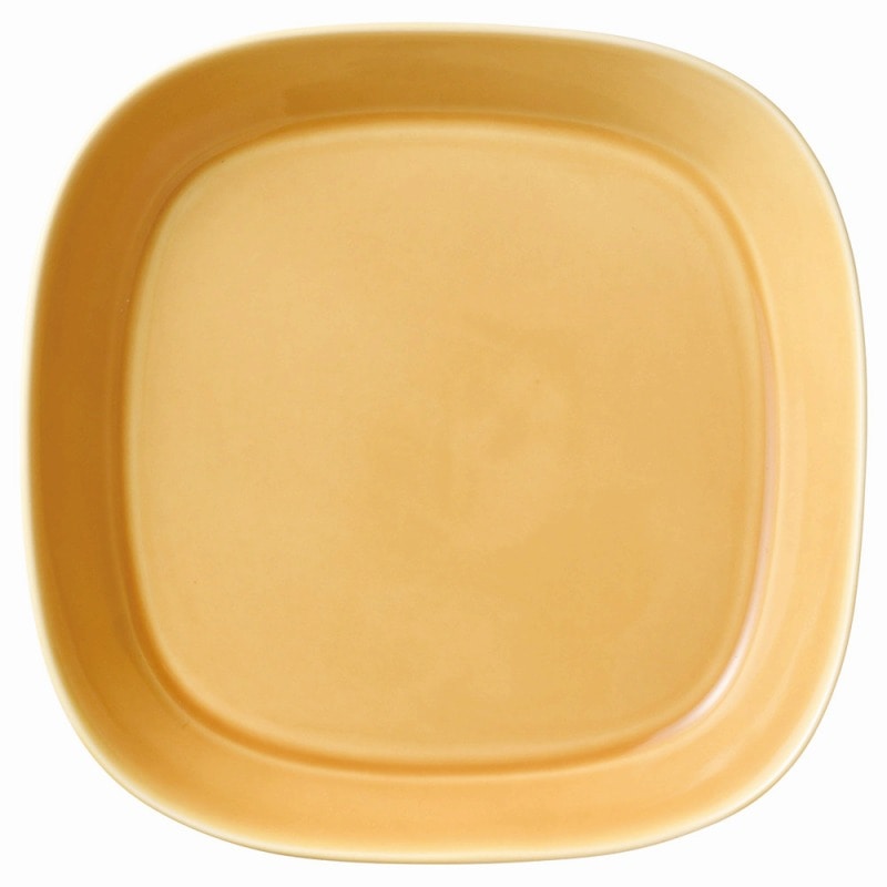 金正陶器 なでかくマスタード多用プレート 1個(ご注文単位1個)【直送品】