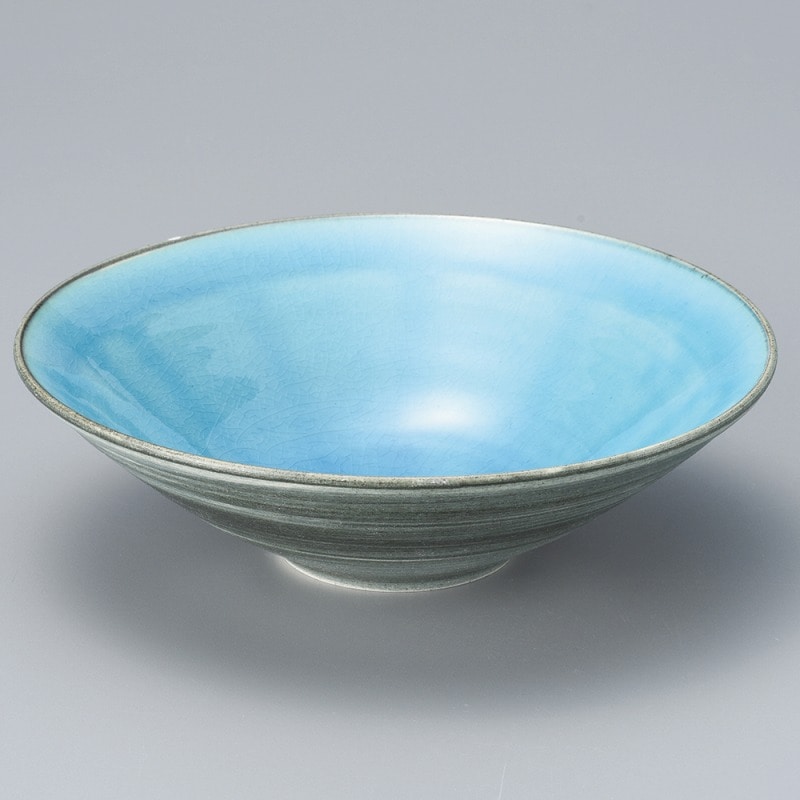 金正陶器 トルコブルー7.0鉢 1個(ご注文単位1個)【直送品】