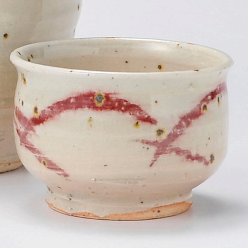 金正陶器 赤絵ぐい呑 1個(ご注文単位1個)【直送品】