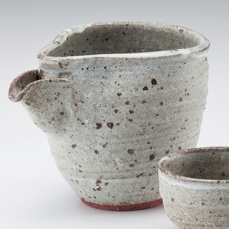 金正陶器 灰みかげ冷酒器 1個(ご注文単位1個)【直送品】