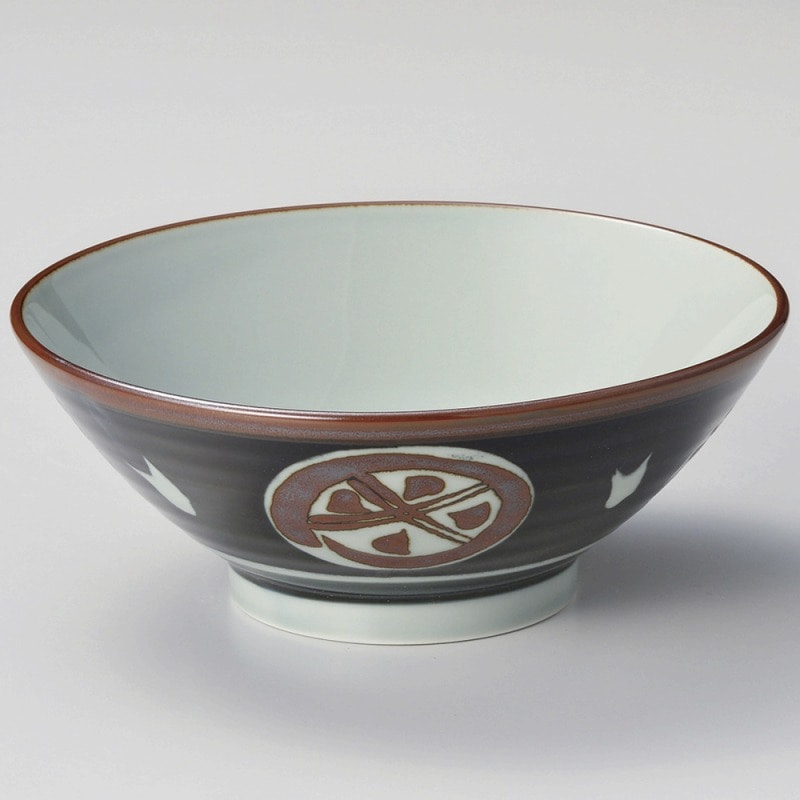 金正陶器 錆丸紋5.8そば丼 1個(ご注文単位1個)【直送品】