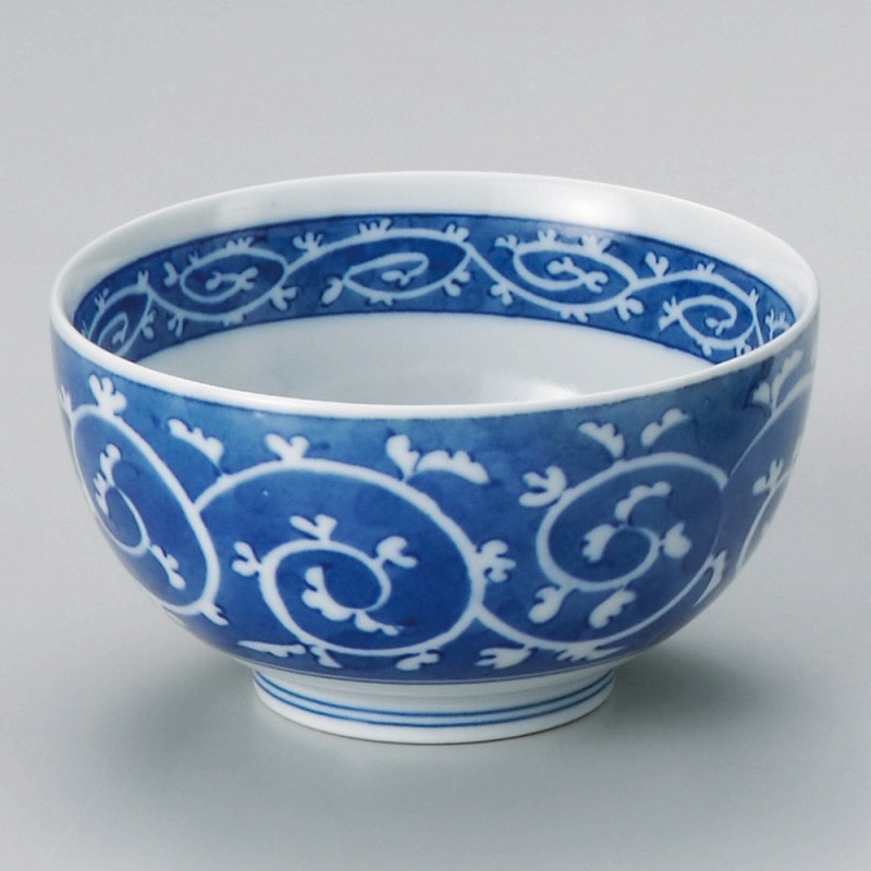 金正陶器 濃タコ唐草お好丼小 1個(ご注文単位1個)【直送品】