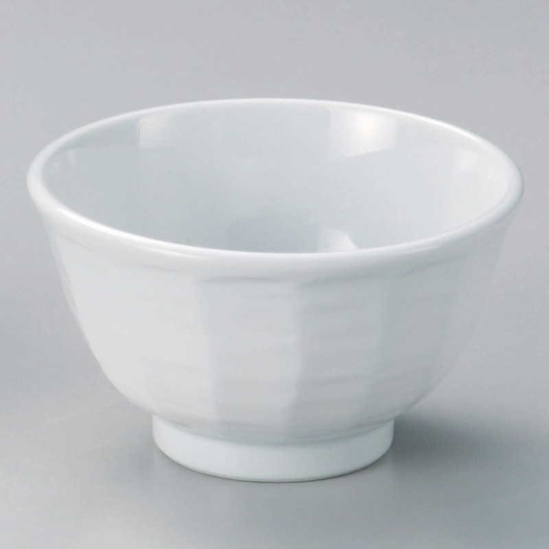 金正陶器 白4.0けずり丼 1個(ご注文単位1個)【直送品】