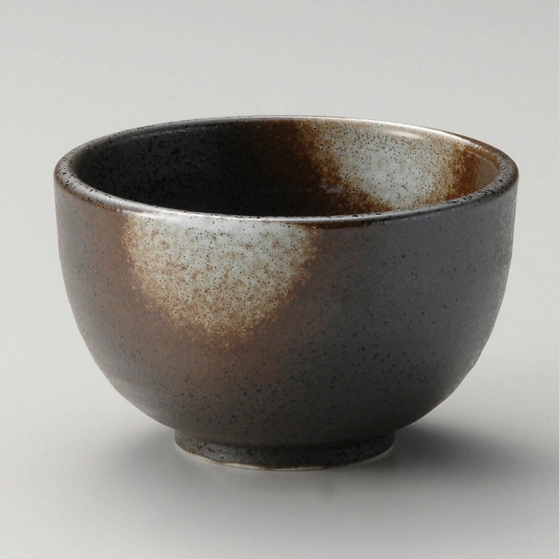 金正陶器 白吹天目 定食丼 1個(ご注文単位1個)【直送品】