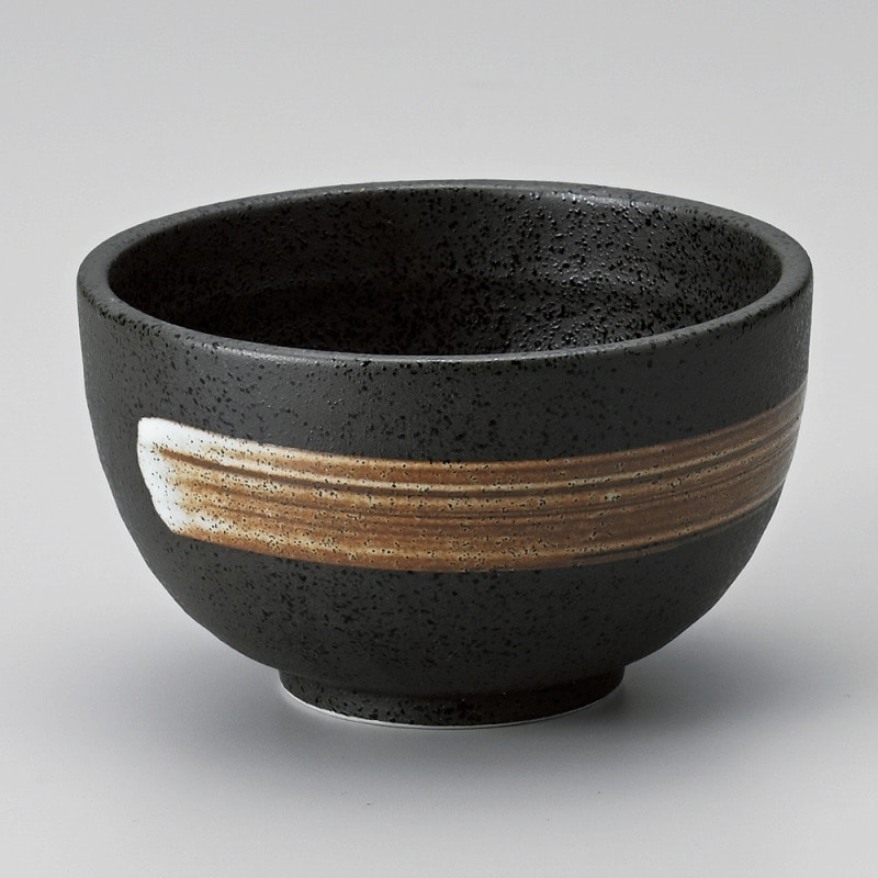 金正陶器 白ハケ天目定食丼 1個(ご注文単位1個)【直送品】