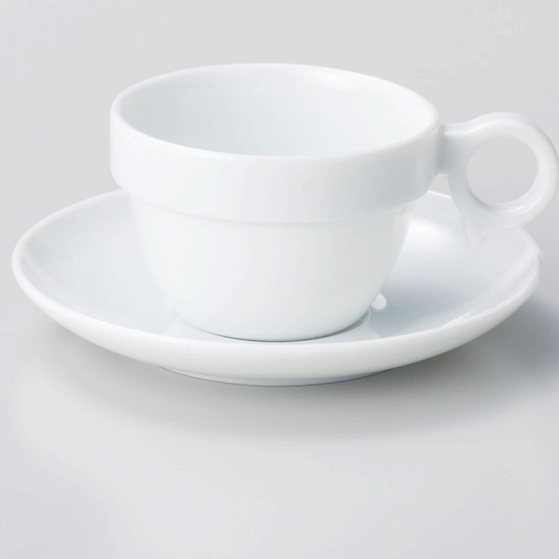 金正陶器 スタックコーヒー皿 1個 ※ソーサー単品のみ（ご注文単位1個）【直送品】