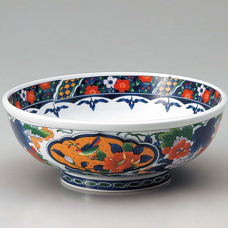 金正陶器 花鳥7.0多用丼 1個(ご注文単位1個)【直送品】