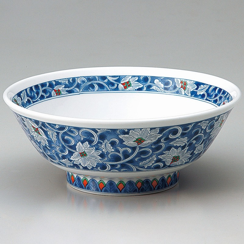 金正陶器 濃牡丹6.8高台丼 1個(ご注文単位1個)【直送品】