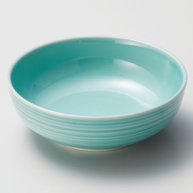 金正陶器 トルコブルー千段4.0ボール 1個(ご注文単位1個)【直送品】