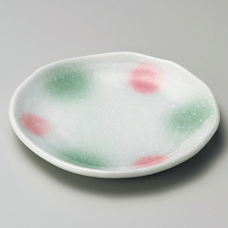 金正陶器 淡雪二色吹5.0皿 1個(ご注文単位1個)【直送品】