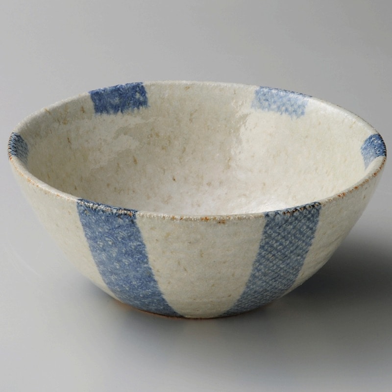 金正陶器 白砂波鹿の子4.5鉢 1個(ご注文単位1個)【直送品】