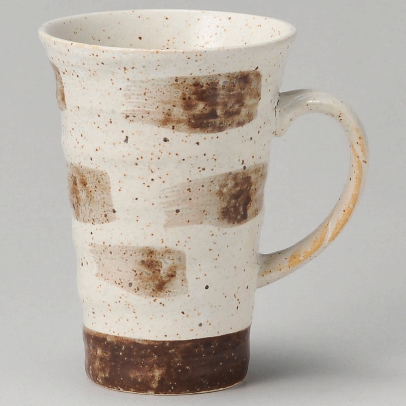 金正陶器 茶刷毛 ジョッキ 1個(ご注文単位1個)【直送品】