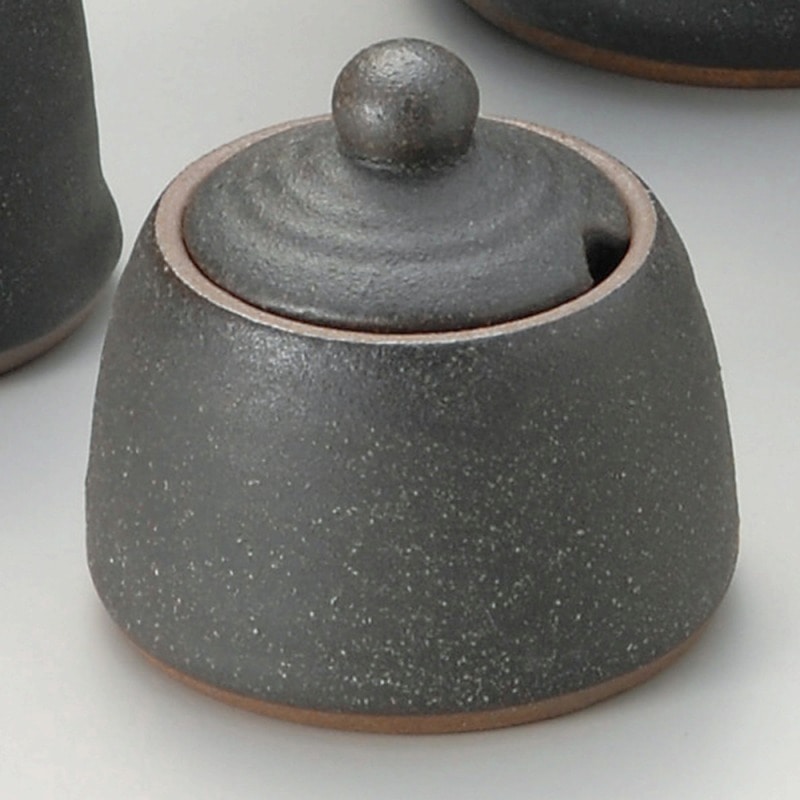 金正陶器 錆黒辛子入 1個(ご注文単位1個)【直送品】