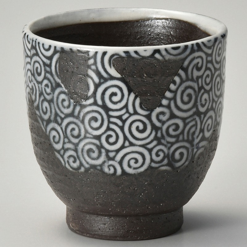 金正陶器 化粧流渦湯呑 1個（ご注文単位1個）【直送品】