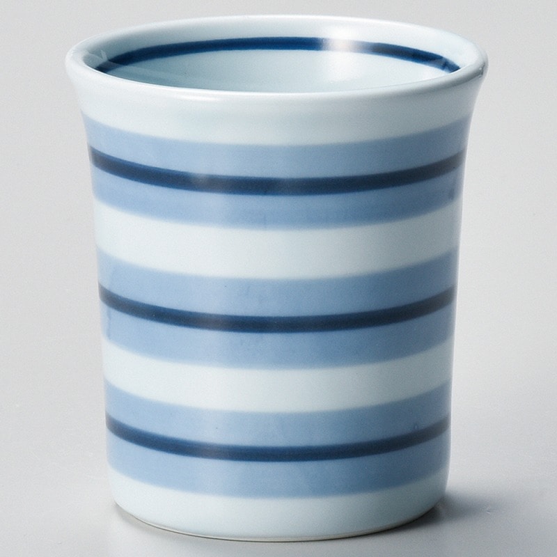 金正陶器 ゴス駒筋 ストレート湯呑 1個（ご注文単位1個）【直送品】