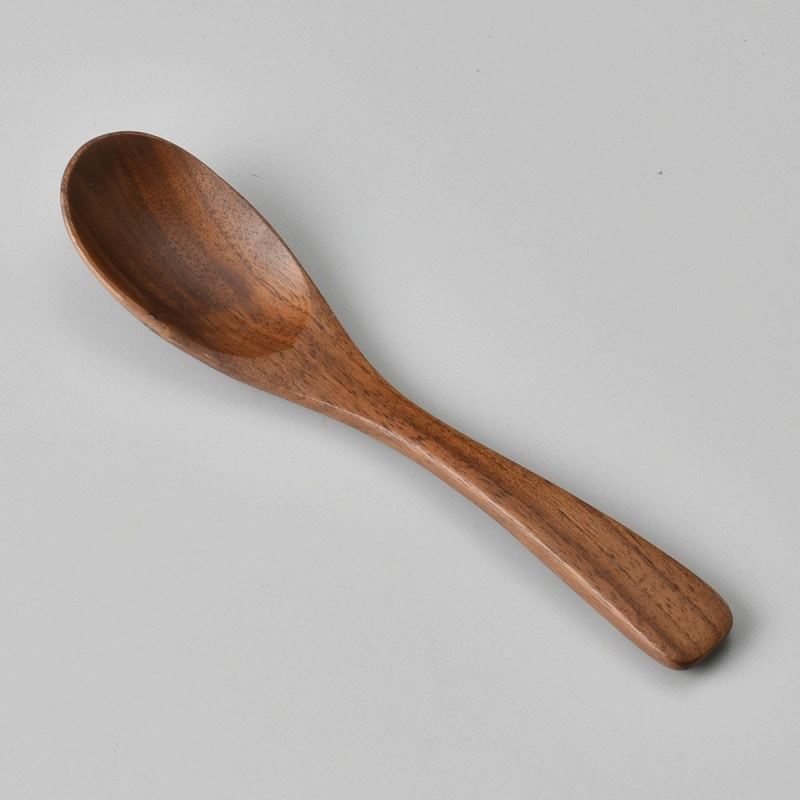 金正陶器 ウォールナットカレースプーン 1個（ご注文単位1個）【直送品】