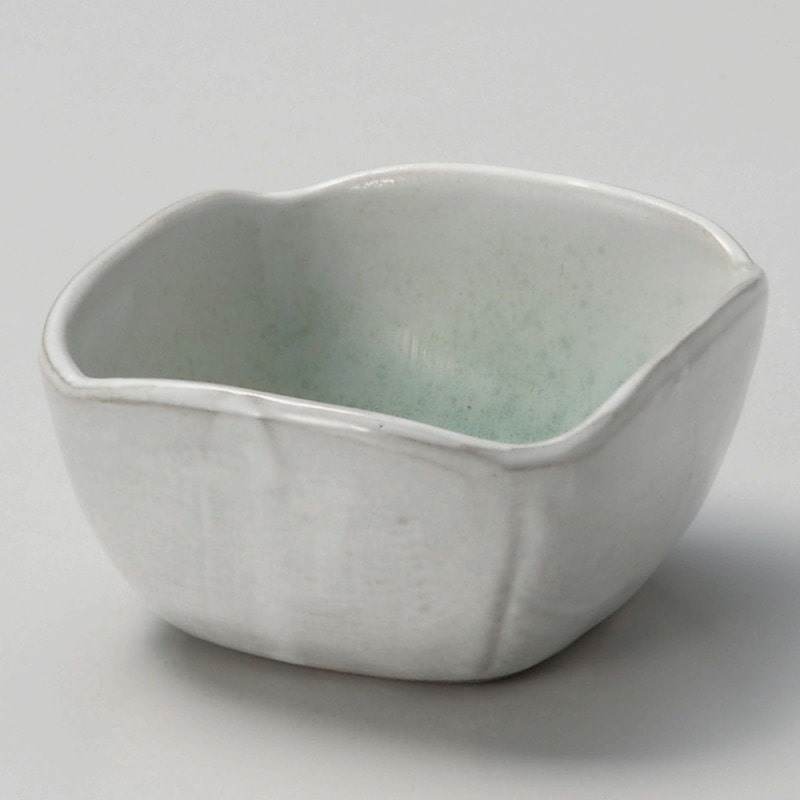 金正陶器 新緑角小鉢 1個（ご注文単位1個）【直送品】