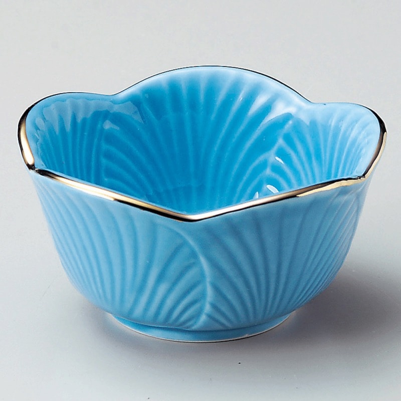 金正陶器 渕金トルコ葉型2.8小鉢 1個（ご注文単位1個）【直送品】