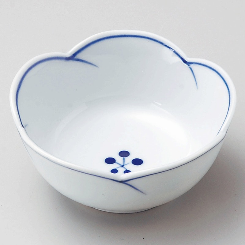 金正陶器 染付梅ライン3.5小鉢 1個（ご注文単位1個）【直送品】