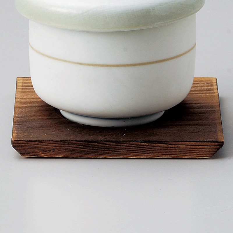 金正陶器 焼杉受皿 1個 ※受皿単品のみ（ご注文単位1個）【直送品】