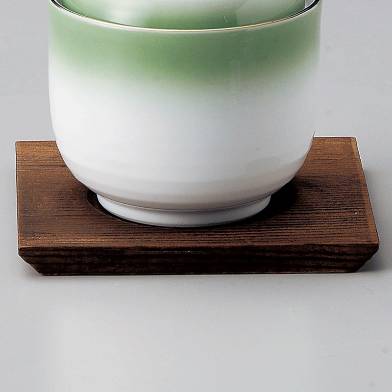 金正陶器 焼杉受皿 1個　※受皿単品のみ（ご注文単位1個）【直送品】