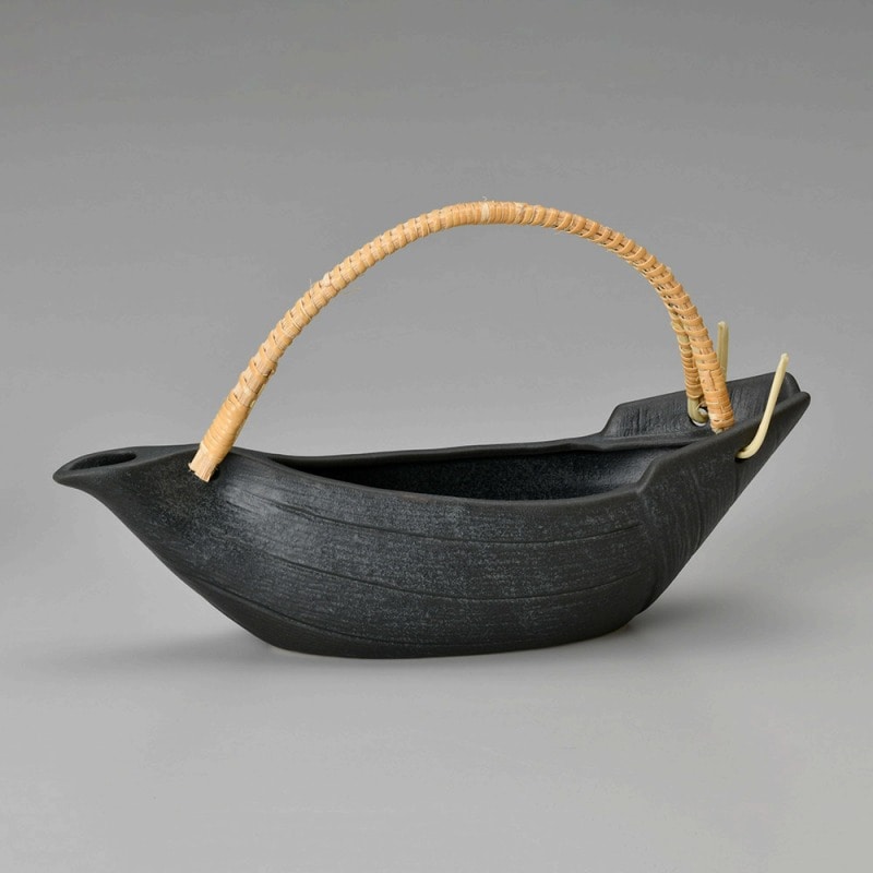 金正陶器 黒釉骨酒 1個(ご注文単位1個)【直送品】