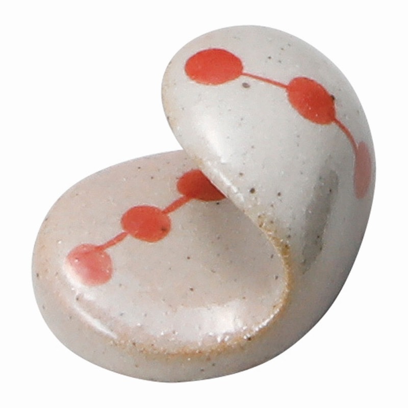 金正陶器 まゆ型 水玉つなぎ箸衣 1個(ご注文単位1個)【直送品】