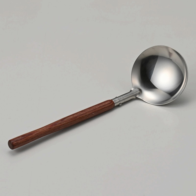 金正陶器 ステンレス・お玉（柄茶）穴無し 1個（ご注文単位1個）【直送品】