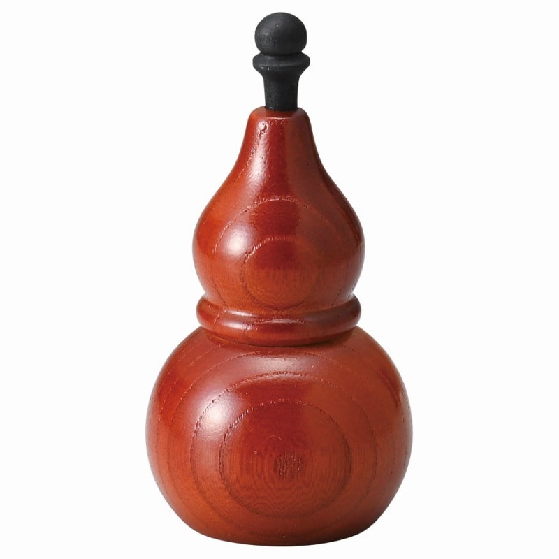 金正陶器 瓢型七味入(小)(茶) 1個(ご注文単位1個)【直送品】