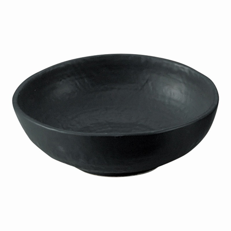 金正陶器 なごみ黒5.0鉢 1個(ご注文単位1個)【直送品】