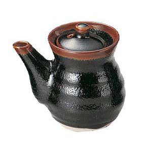 金正陶器 ゆず天目しょう油差し(小) 1個(ご注文単位1個)【直送品】