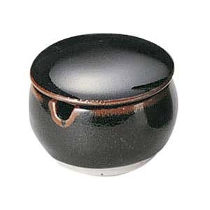 金正陶器 ゆず天目辛子入 1個(ご注文単位1個)【直送品】