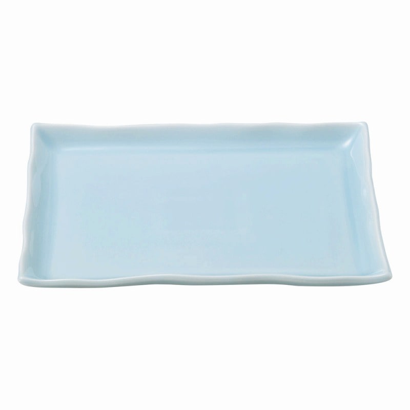 金正陶器 青白磁唐草長角12.0盛皿 1個（ご注文単位1個）【直送品】