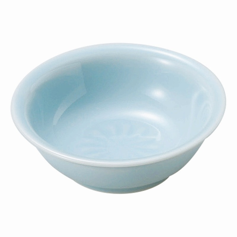 金正陶器 青白磁唐草菊彫3.6小鉢 1個(ご注文単位1個)【直送品】